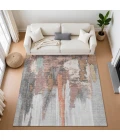Addison Mayfield Orange AMF1979 - 8ft. Round Rug