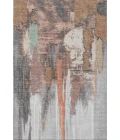 Addison Mayfield Orange AMF1979 - 8ft. Round Rug