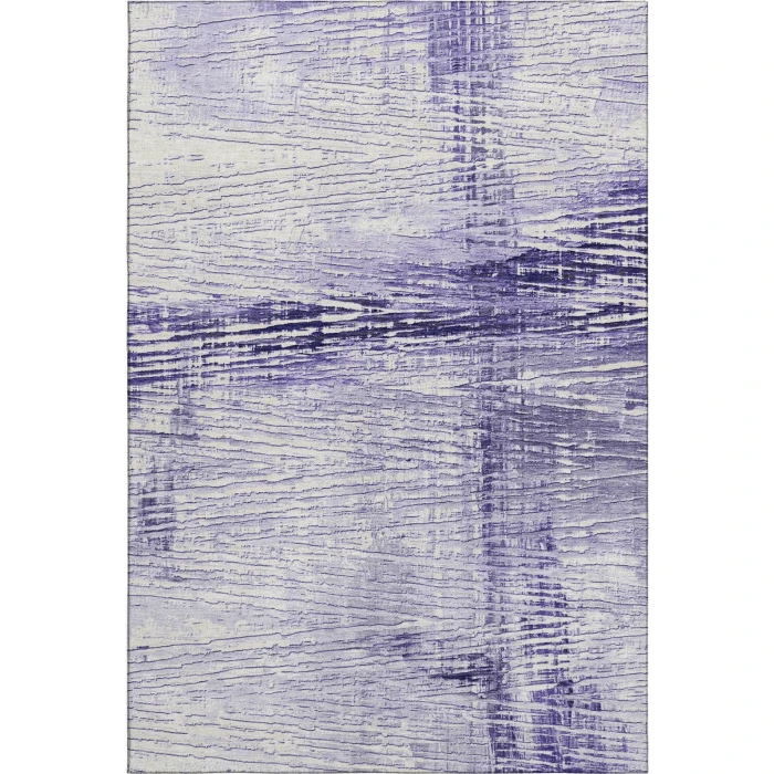 Addison Mayfield Purple AMF1981 - 8ft. Round Rug
