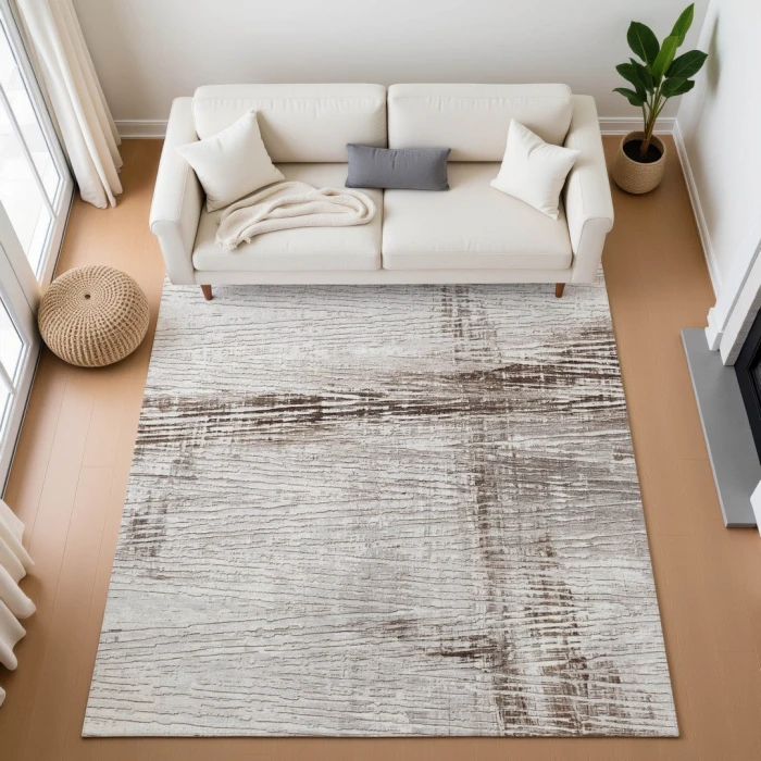Addison Mayfield Brown AMF1981 8ft. x 10ft. Rect. Rug
