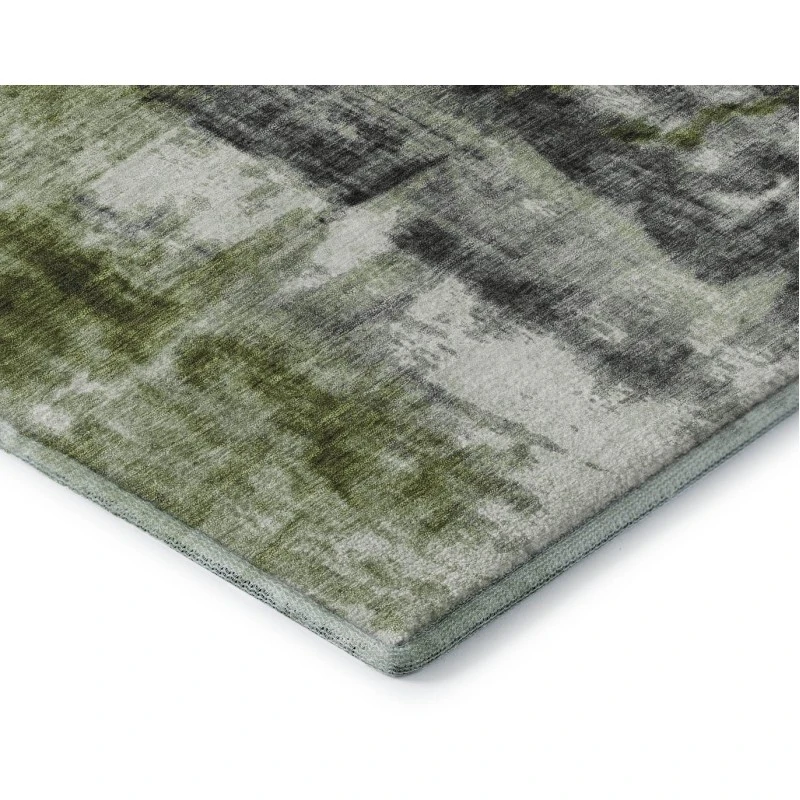 Addison Mayfield Green AMF1982 - 8ft. Round Rug