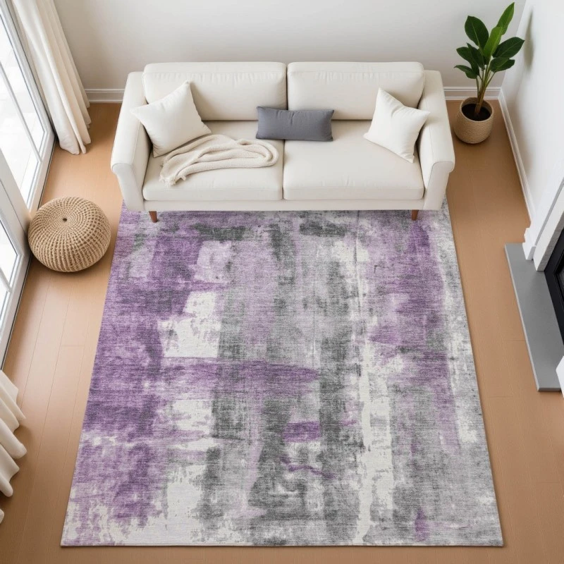 Addison Mayfield Purple AMF1982 9ft. x 12ft. Rect. Rug