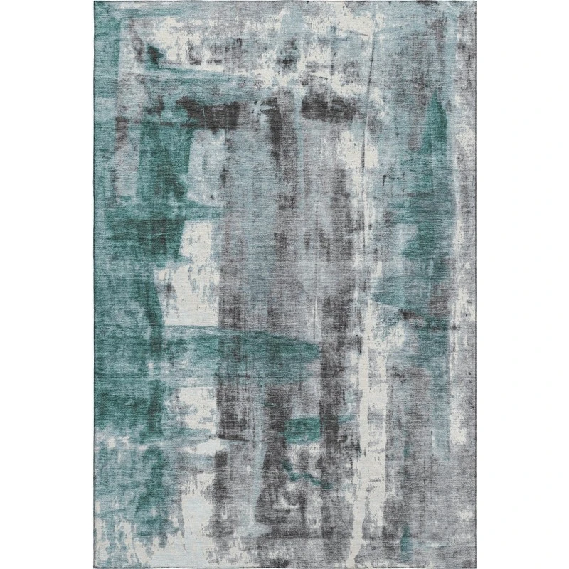 Addison Mayfield Teal AMF1982 2ft. 3in. x 7ft. 6in. Rect. Rug