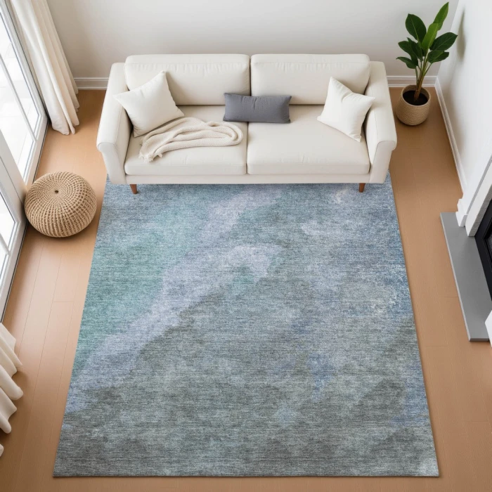 Addison Mayfield Blue AMF1983 5ft. x 7ft. 6in. Rect. Rug