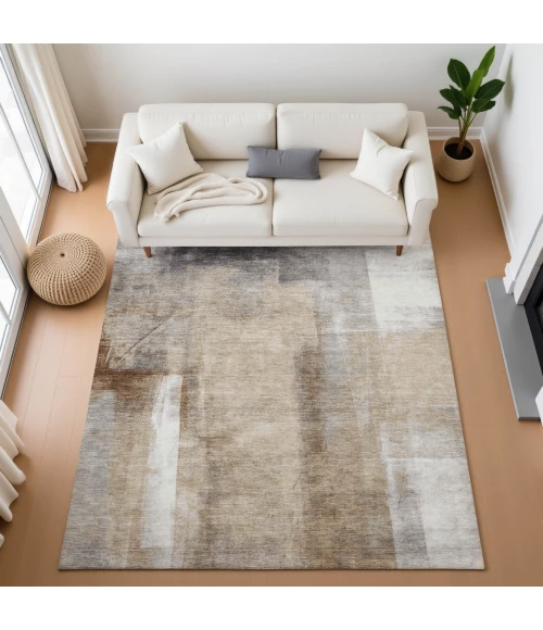 Addison Mayfield Brown AMF1984 5ft. x 7ft. 6in. Rect. Rug
