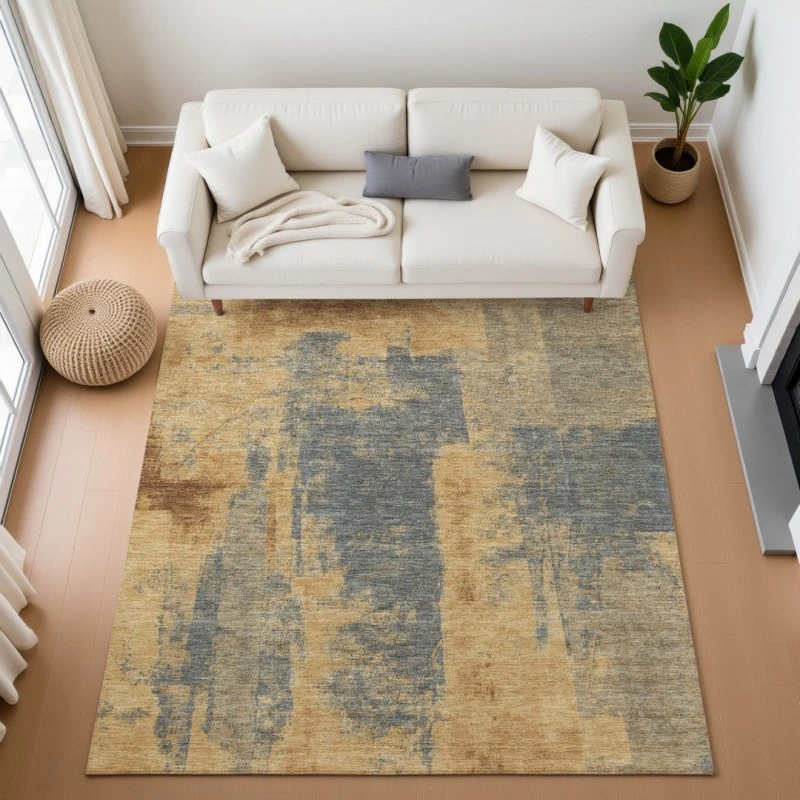 Addison Mayfield Gold AMF1984 9ft. x 12ft. Rect. Rug