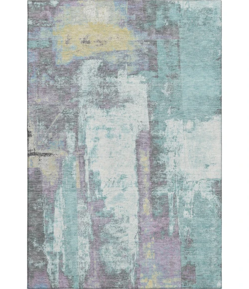 Addison Mayfield Teal AMF1984 5ft. x 7ft. 6in. Rect. Rug