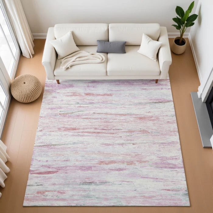 Addison Mayfield Pink AMF1985 5ft. x 7ft. 6in. Rect. Rug