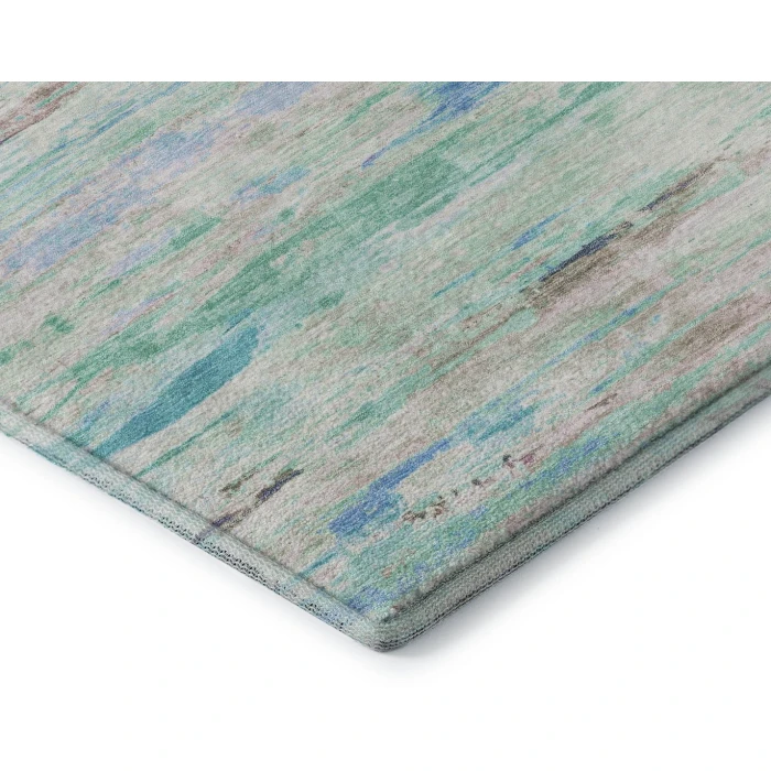 Addison Mayfield Teal AMF1985 2ft. 3in. x 7ft. 6in. Rect. Rug