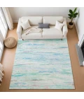 Addison Mayfield Teal AMF1985 9ft. x 12ft. Rect. Rug