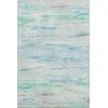 Addison Mayfield Teal AMF1985 - 8ft. Round Rug