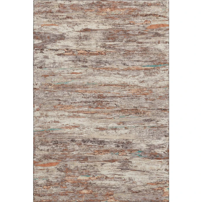Addison Mayfield Orange AMF1985 - 8ft. Round Rug