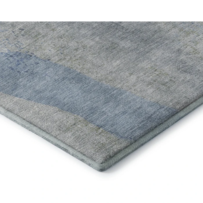 Addison Mayfield Blue AMF1986 - 8ft. Round Rug