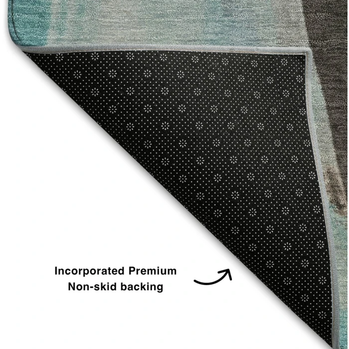 Addison Mayfield Teal AMF1987 9ft. x 12ft. Rect. Rug