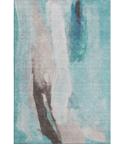 Addison Mayfield Teal AMF1987 9ft. x 12ft. Rect. Rug