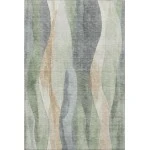 Addison Mayfield Green AMF1989 - 8ft. Round Rug