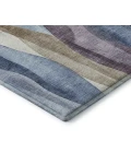 Addison Mayfield Blue AMF1989 - 8ft. Round Rug