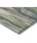 Addison Mayfield Green AMF1989 - 8ft. Round Rug