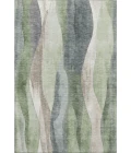 Addison Mayfield Green AMF1989 - 8ft. Round Rug