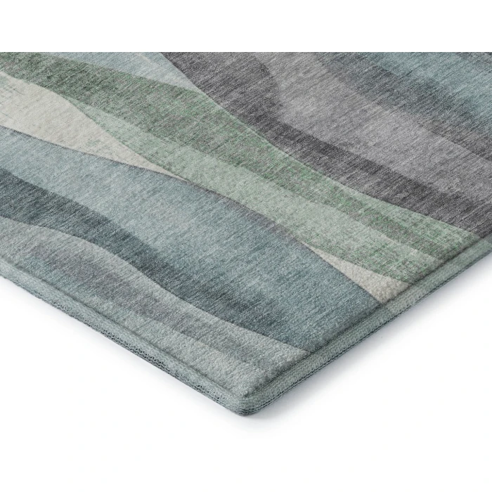 Addison Mayfield Teal AMF1989 2ft. 3in. x 7ft. 6in. Rect. Rug