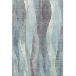 Addison Mayfield Teal AMF1989 - 8ft. Round Rug