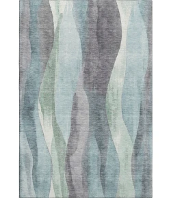 Addison Mayfield Teal AMF1989 8ft. x 10ft. Rect. Rug