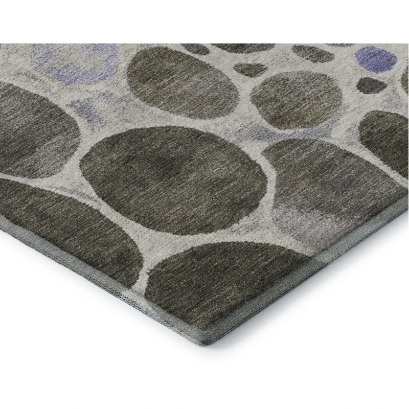 Addison Mayfield Brown AMF1993 - 8ft. Round Rug