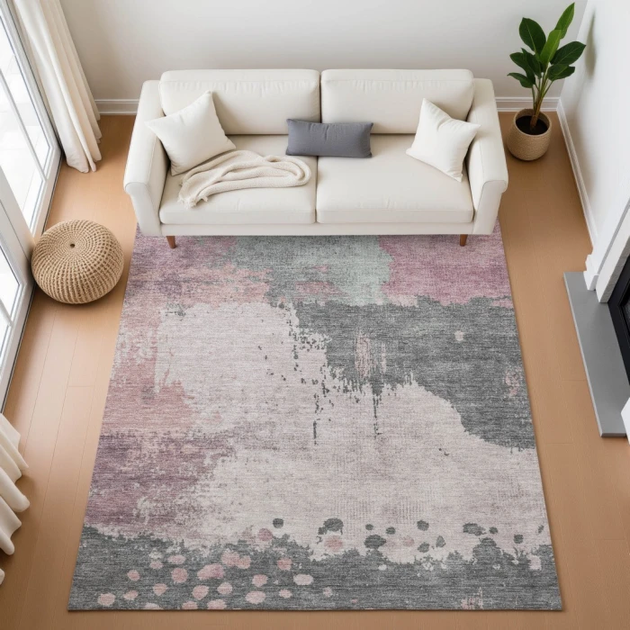 Addison Mayfield Pink AMF1994 8ft. x 10ft. Rect. Rug