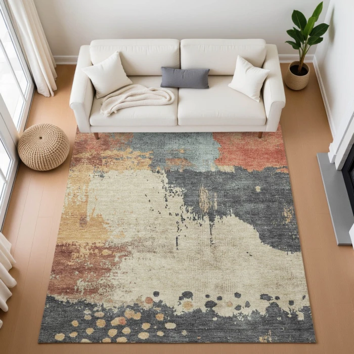 Addison Mayfield Orange AMF1994 5ft. x 7ft. 6in. Rect. Rug