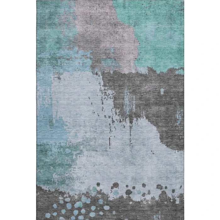 Addison Mayfield Teal AMF1994 8ft. x 10ft. Rect. Rug
