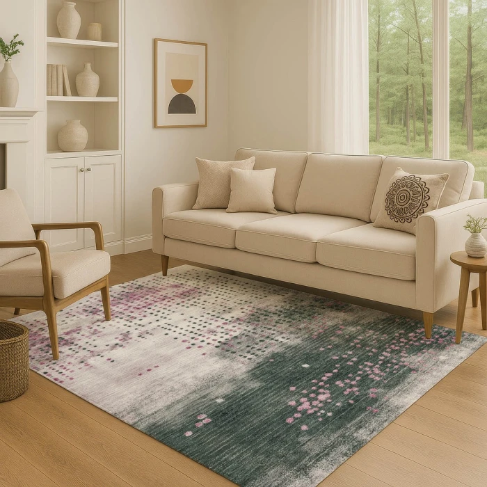 Addison Mayfield Pink AMF1995 5ft. x 7ft. 6in. Rect. Rug
