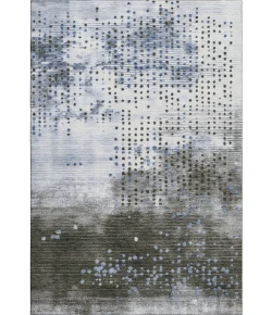 Addison Mayfield Blue AMF1995 - 8ft. Round Rug