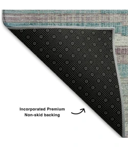 Addison Mayfield Teal AMF2000 9ft. x 12ft. Rect. Rug