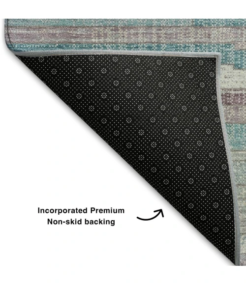 Addison Mayfield Teal AMF2000 8ft. x 10ft. Rect. Rug