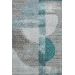 Addison Mayfield Teal AMF2001 8ft. x 10ft. Rect. Rug