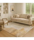 Addison Mayfield Gold AMF2003 - 8ft. Round Rug