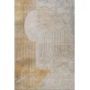 Addison Mayfield Gold AMF2003 - 8ft. Round Rug