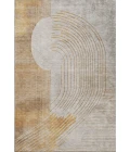 Addison Mayfield Gold AMF2003 - 8ft. Round Rug