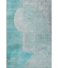 Addison Mayfield Teal AMF2003 - 8ft. Round Rug