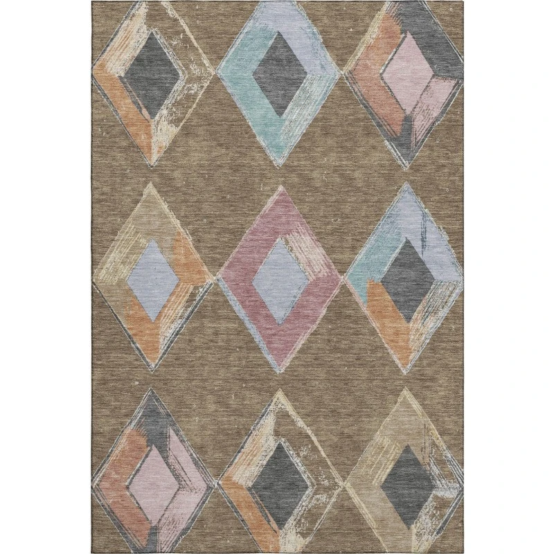 Addison Mayfield Brown AMF2004 9ft. x 12ft. Rect. Rug