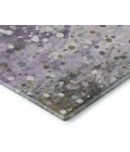 Addison Mayfield Purple AMF2007 - 8ft. Round Rug
