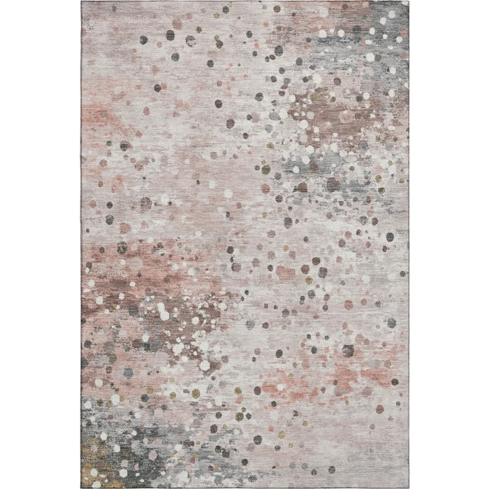Addison Mayfield Orange AMF2007 - 8ft. Round Rug