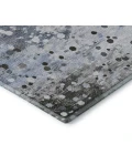 Addison Mayfield Blue AMF2007 - 8ft. Round Rug