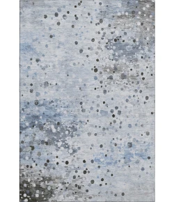 Addison Mayfield Blue AMF2007 - 8ft. Round Rug
