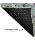 Addison Mayfield Teal AMF2007 8ft. x 10ft. Rect. Rug