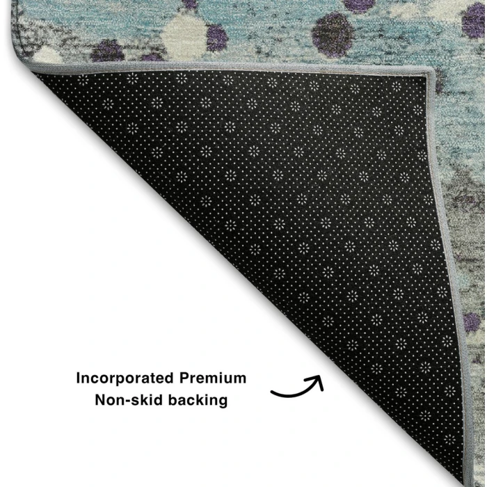 Addison Mayfield Teal AMF2007 8ft. x 10ft. Rect. Rug