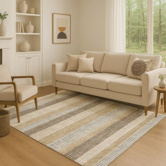 Addison Mayfield Brown AMF2008 8ft. x 10ft. Rect. Rug