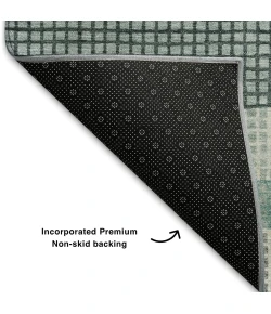 Addison Mayfield Teal AMF2008 8ft. x 10ft. Rect. Rug