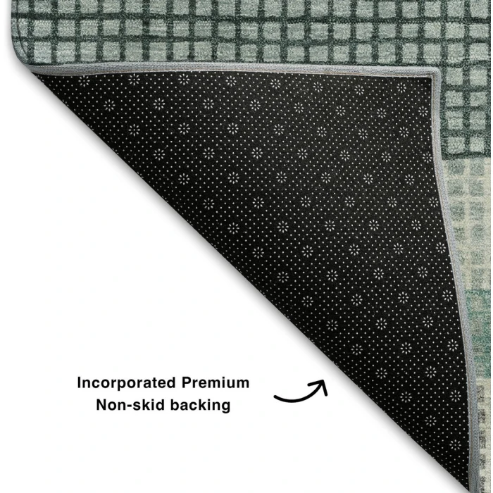 Addison Mayfield Teal AMF2008 - 8ft. Round Rug