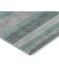 Addison Mayfield Teal AMF2008 - 8ft. Round Rug